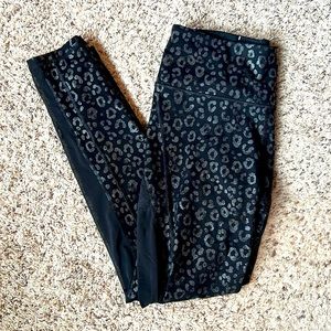 Black Leopard Victoria Secret Leggings